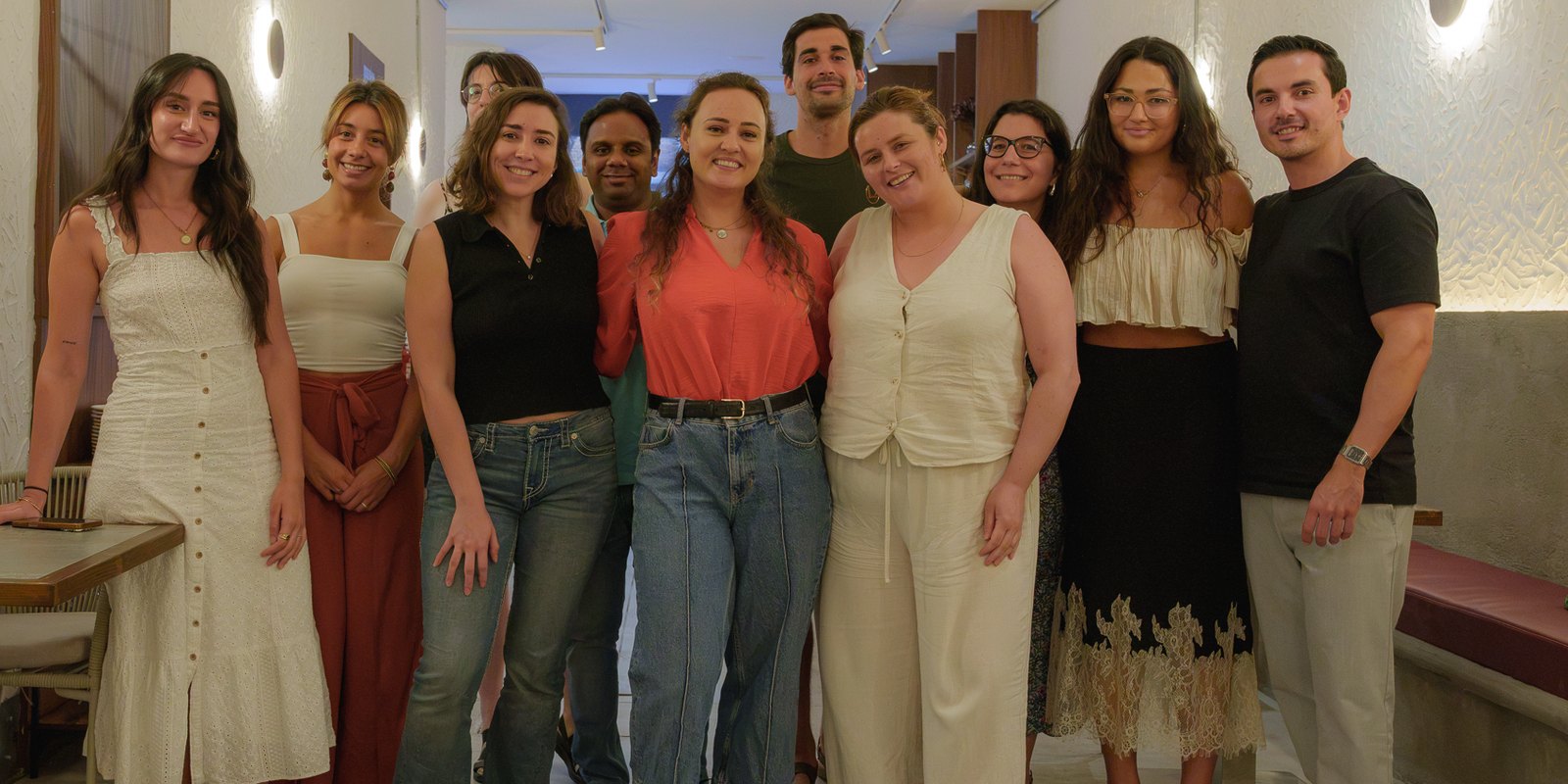The full group at the end of a Sales 101 workshop in Madrid